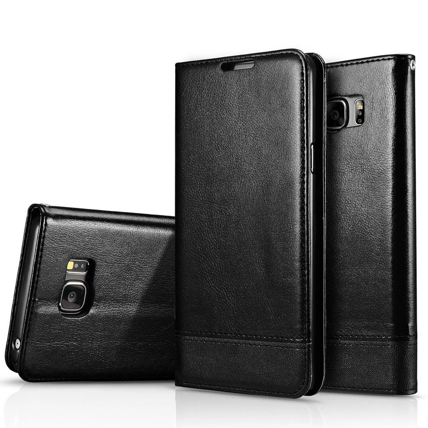Винтажный кошелек с подставкой чехол из искусственной кожи для Samsung Galaxy S6 Edge
