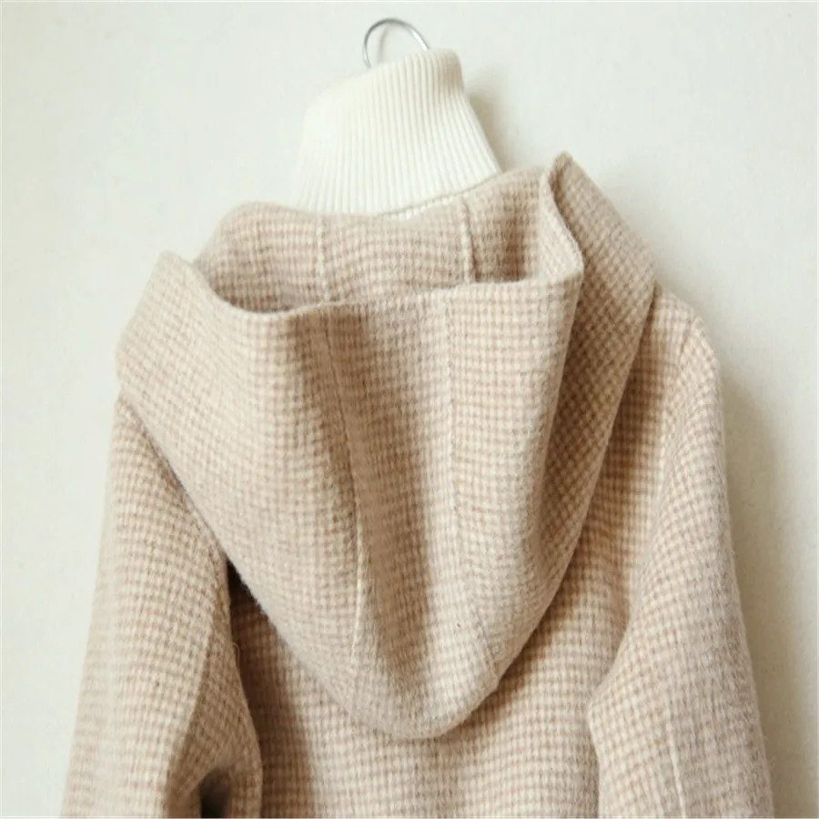 Новинка 2019 высококачественное британское Женское пальто двухстороннее