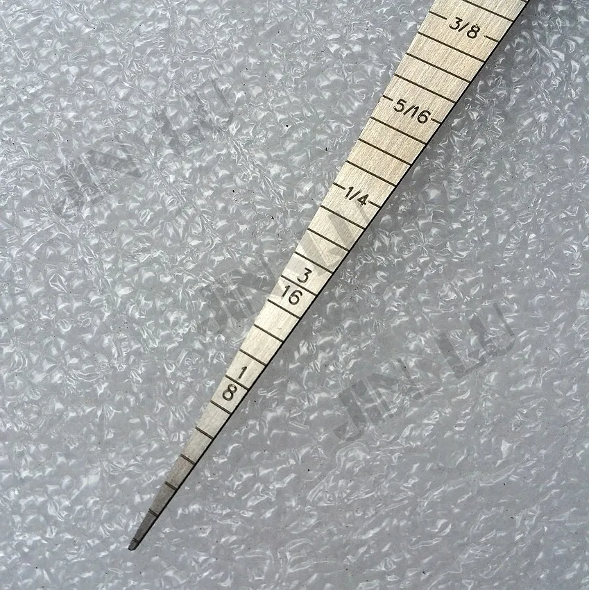 Бесплатная доставка конусный сварочный калибр линейка для зазора стальная