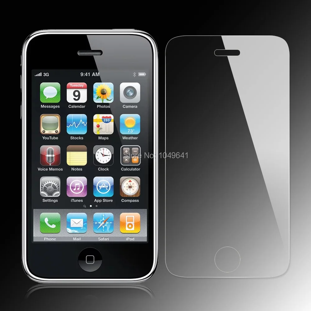 JONSNOW пленка из закаленного стекла для iPhone 3GS 9 H 2.5D Передняя ЖК Взрывозащищенная