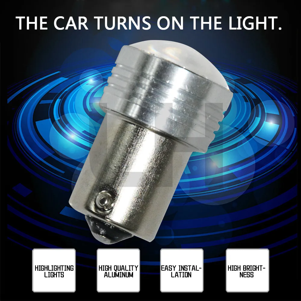 1 шт. светильник белый 6 светодиодный 2835 SMD 1156 P21W 1157 BAY15D лампы DC12V авто источник
