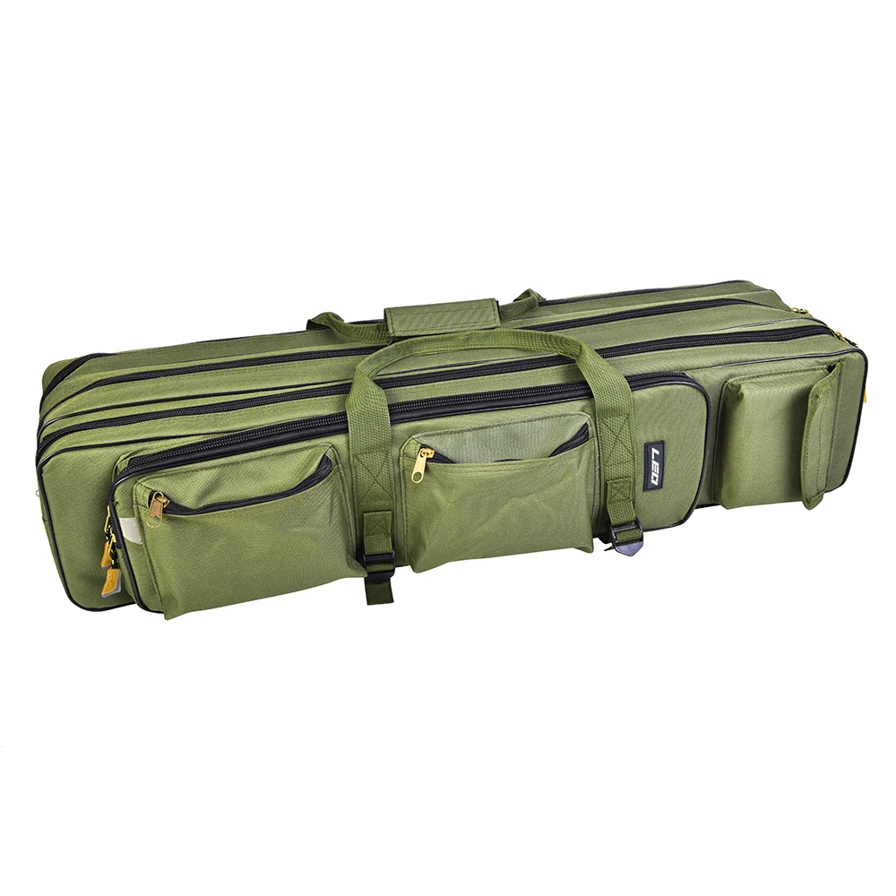 Уличная трехслойная Рыболовная Сумка рюкзак 80 см/100 см сумка переноска для удочек