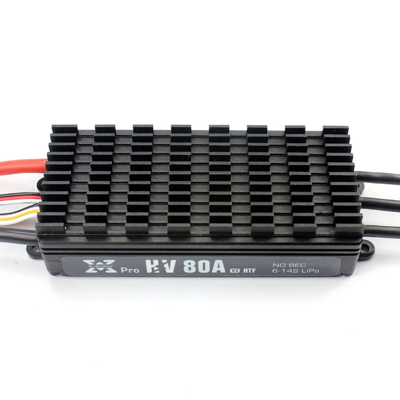 Hobbywing XRotor Pro 80A HV V3 ESC электронный регулятор скорости 14S для мультикоптера сельскохозяйственный Дрон