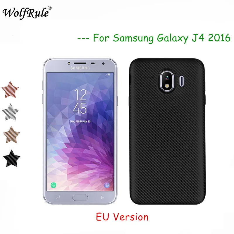Чехол WolfRule для Samsung Galaxy J4 2018 роскошный мягкий защитный чехол из ТПУ Glalaxy чехлы