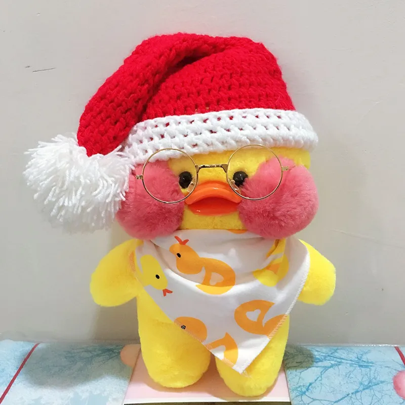 30 см LaLafanfan Kawaii кафе Мими желтая утка плюшевая игрушка милая мягкая кукла мягкие животные куклы детские игрушки подарок на день рождения для детей - Цвет: 23 JMT030