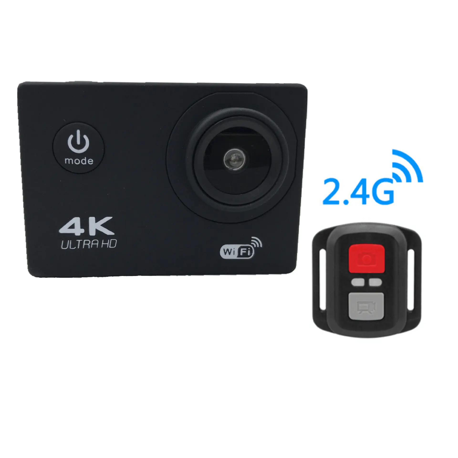 Скидка Экшн-камера Ultra HD F60/F60R, 4K/30fps, 16 мп, Wi-fi, 170 дюймов, водонепроницаемая спортивная камера для подводного плавания 30 м