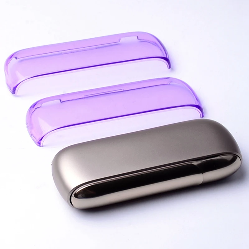 Цветной прозрачный защитный жесткий чехол для IQOS 3,0 E сигареты для IQOS 3