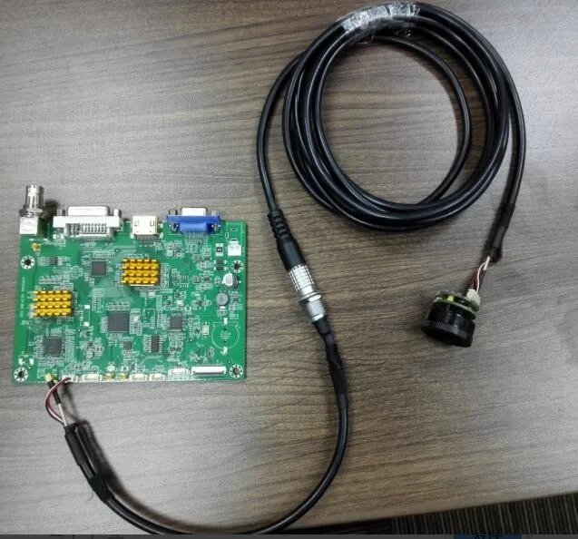 Медицинский силиконовый коаксиальный кабель с соединителем для HD Эндоскопа