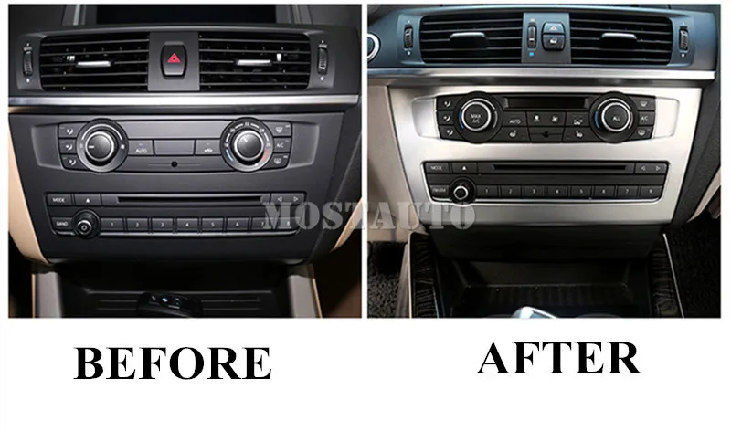Внутренняя консоль для BMW X3 F25 кондиционер и отделка CD-панели 2011-2013 1 шт.