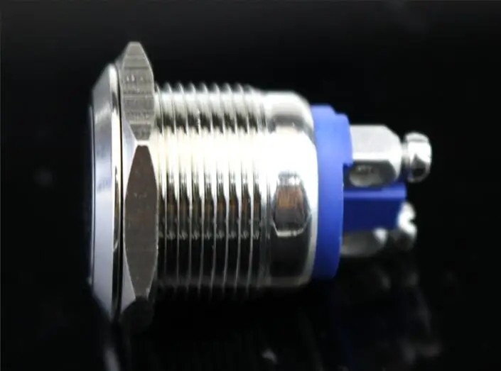 Металлический окисленный кнопочный переключатель круглый Высокоскоростной 1