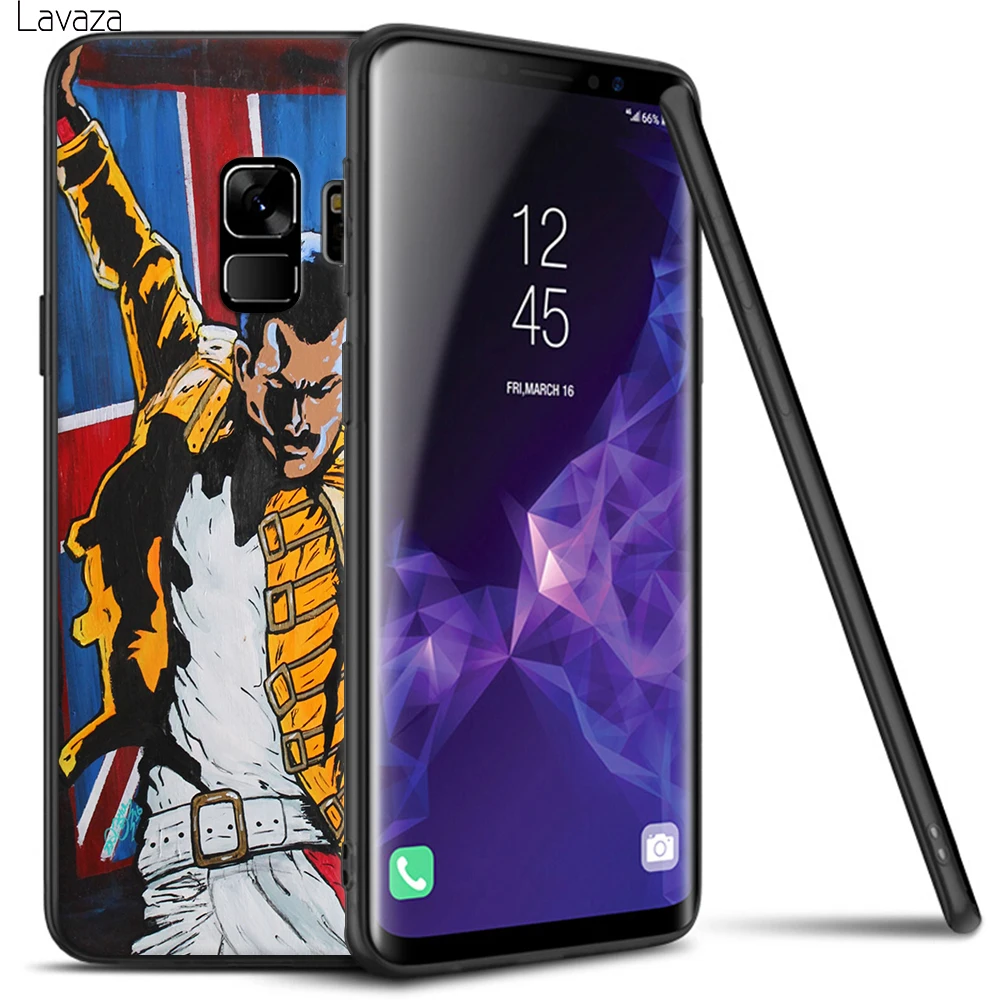 Lavaza Freddie Mercury Queen band Soft Case for Galaxy Note 8 9 S7 edge S8 S9 S10 Plus S10e M10 20 30 Cover |