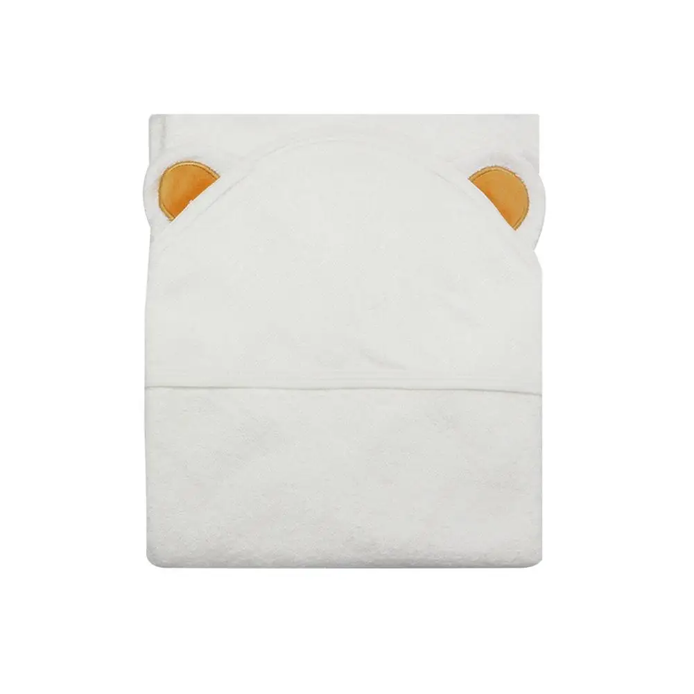 

Bamboo Fiber Baby Cartoon Hug Child Hooded Bath Towel Panda Solid Warm Soft Fleece Baby Shower Bath Towels