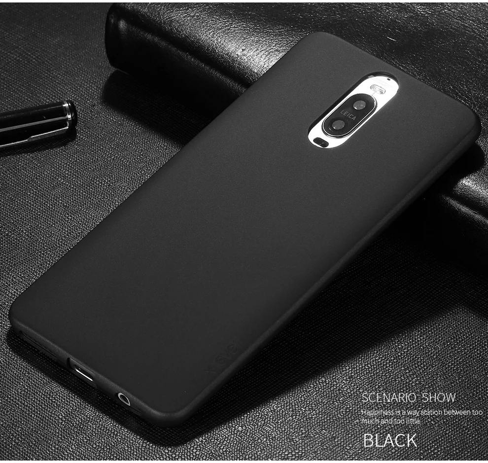 X-Level Мягкий матовый ТПУ чехол для huawei mate 9 Pro Скраб задняя крышка для huawei mate 9 porsche Дизайн Матовый силиконовый чехол
