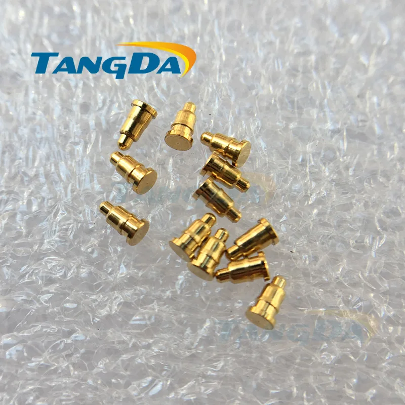 Tangda 1000 шт. 2*3 5 мм D пружинный зонд PCB тестовый штифт сильноточный направляющий Pogo pin