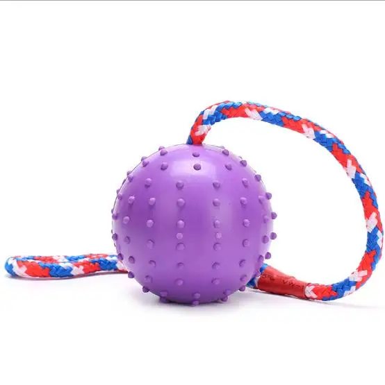 2017 резиновый жевательный мяч для собак игрушки жевания чистки зубов игрушка