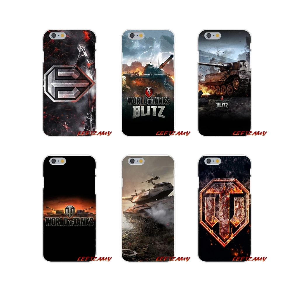 World of Tanks для iPhone X XR XS MAX 4 4S 5 5S 5C SE 6 6S 7 8 Plus ipod touch Аксессуары чехлы