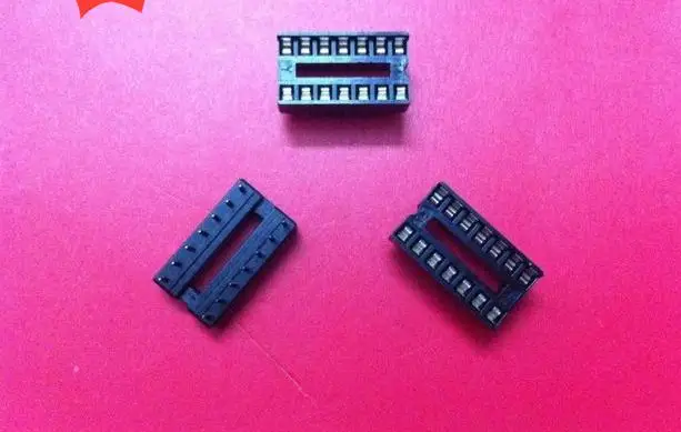Бесплатная доставка DIP 14p разъем 14pin ic chip base слот 10 шт./лот|lot|lot lotlot 10pcs |