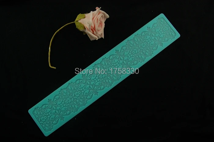 Новинка 2015 г. Бесплатная доставка 39*7 см силиконовый кружевной коврик инструмент