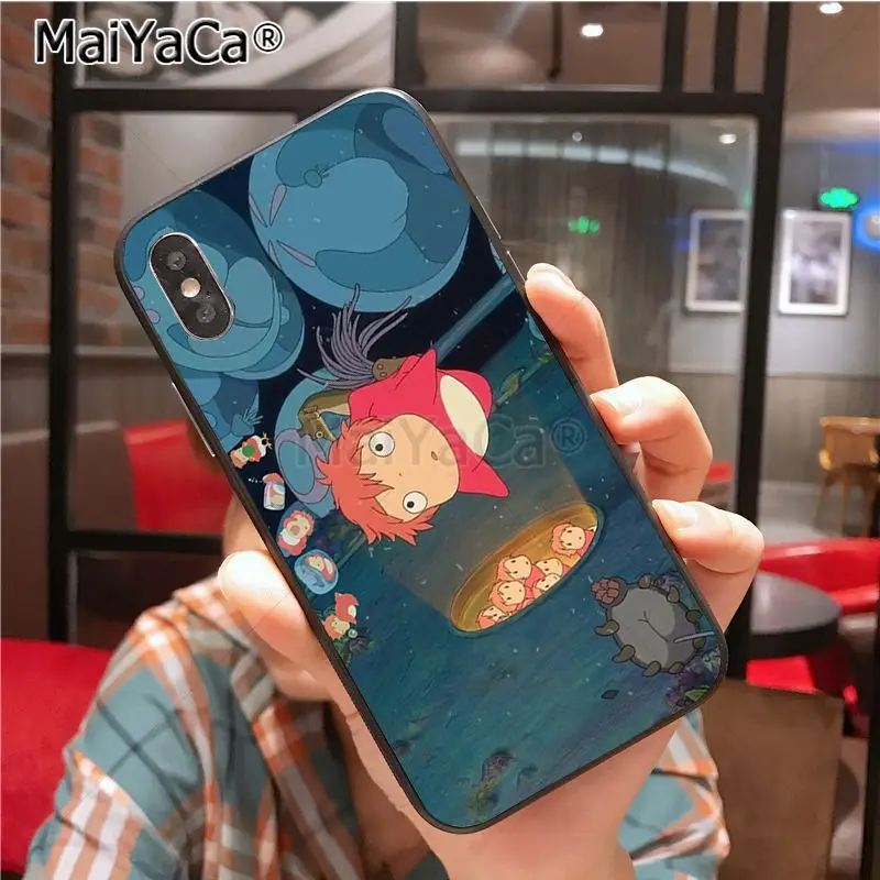 Чехол для телефона Ponyo iphone 11 12 Pro X XS XR MAX 7plus 6 6s 7 8 8Plus 5 12mini | Мобильные телефоны и