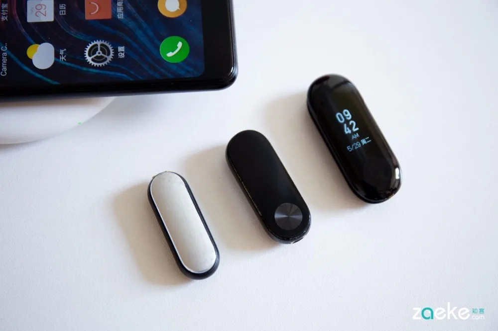 Смарт браслет Xiaomi Mi Band3 0 78 &quotOLED сенсорный экран Отклонение вызова Пульс частота