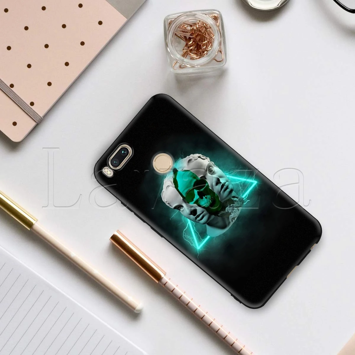 Силиконовый чехол Lavaza Medusa Vaporwave Glitch Art для Xiaomi Redmi Note 4 4X 4A 5 5A 6 6a 7 8 Pro Go Prime Plus |