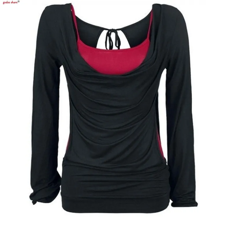 Осенняя женская рубашка с длинными рукавами Повседневная плиссированная