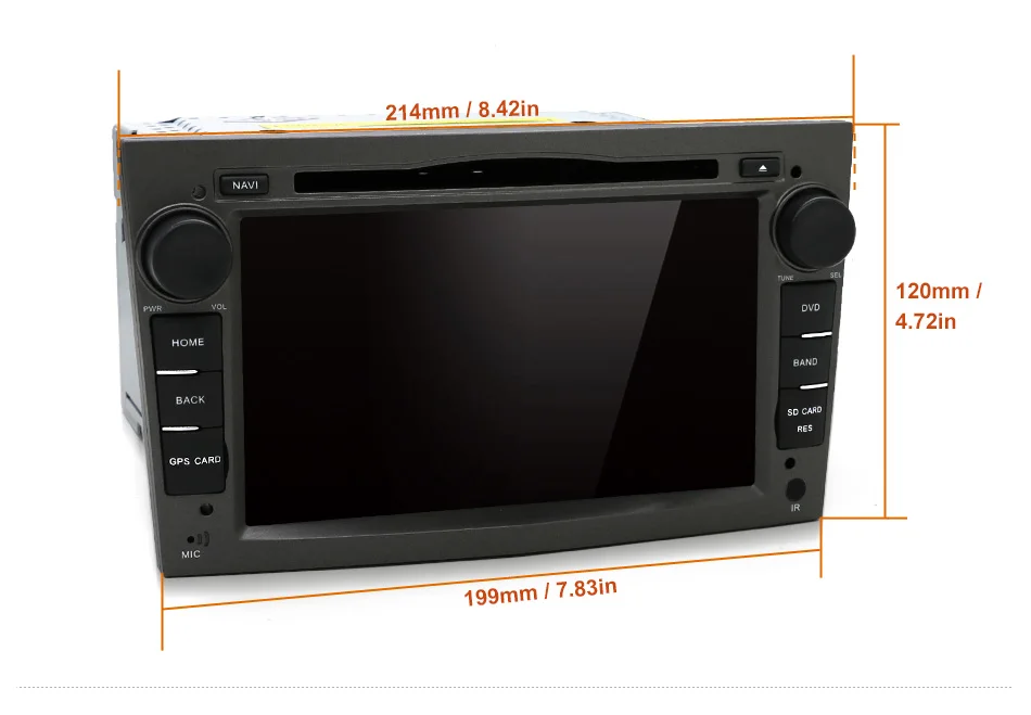 Android 9,0 2 Din автомагнитола с gps ДЛЯ Vauxhall Opel Astra H G Vectra Antara Zafira Corsa Авторадио Навигация мультимедиа SWC