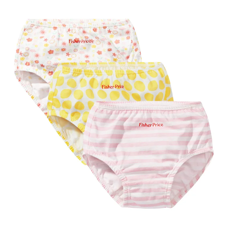 as photo THREEGUN X Fisher-Price 2-4 Years Baby Underwear Panties Baby Girl Underwear Toddler Girl Underwear - Цвет: as photo