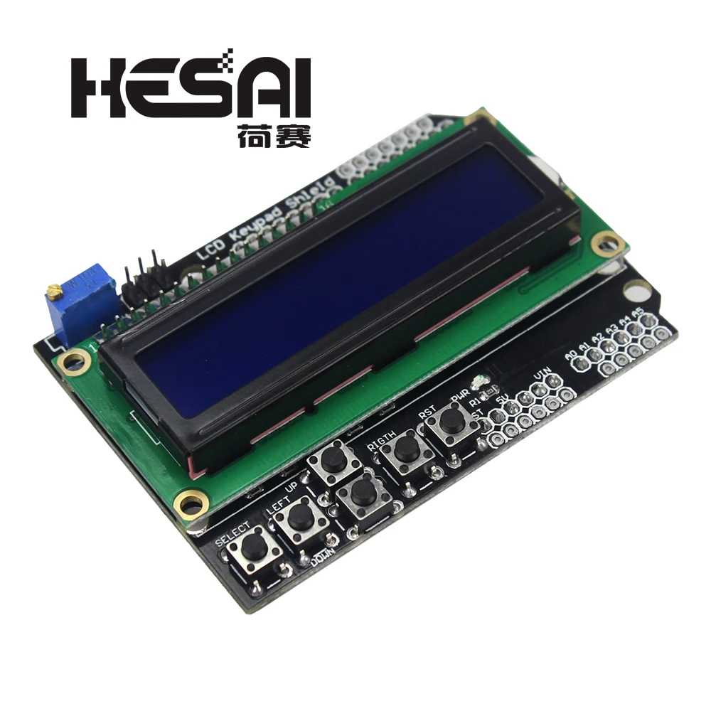 ЖК-клавиатура Щит ЖК 1602 ЖК 1602 синий экран модуль Дисплей для arduino Diy Kit