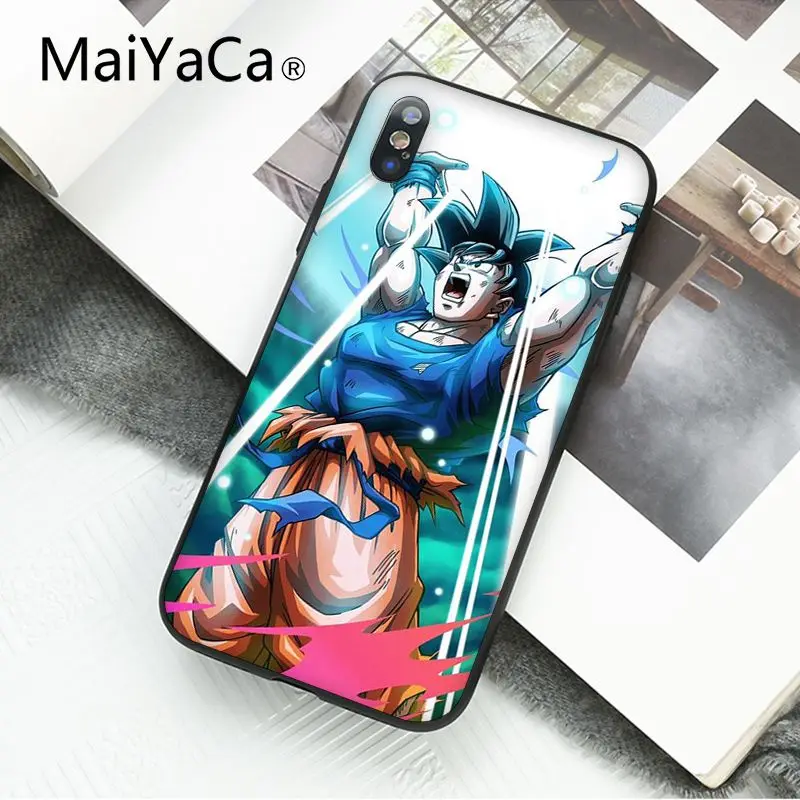 A12 MaiYaCa Dragon Ball Z Super DBZ Goku Модный чехол для телефона iphone 11 Pro 11Pro MAX 8 7 6S Plus 5 5S SE XR X XS MAX 10 Coque - Цвет: A12