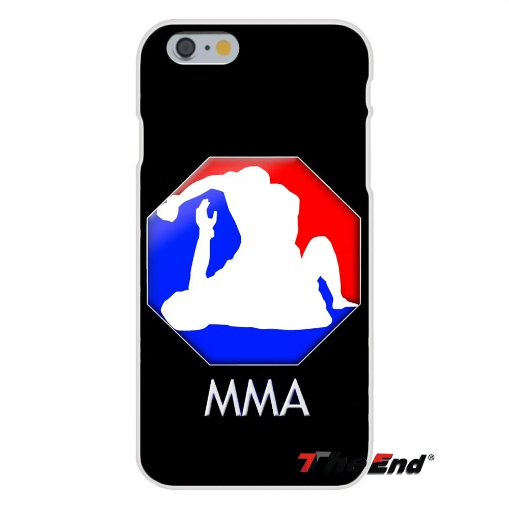 For Samsung Galaxy S3 S4 S5 MINI S6 S7 edge S8 Plus Note 2 3 4 5 Soft Silicone Cell Phone Case The MMA logo mixed martial | Мобильные