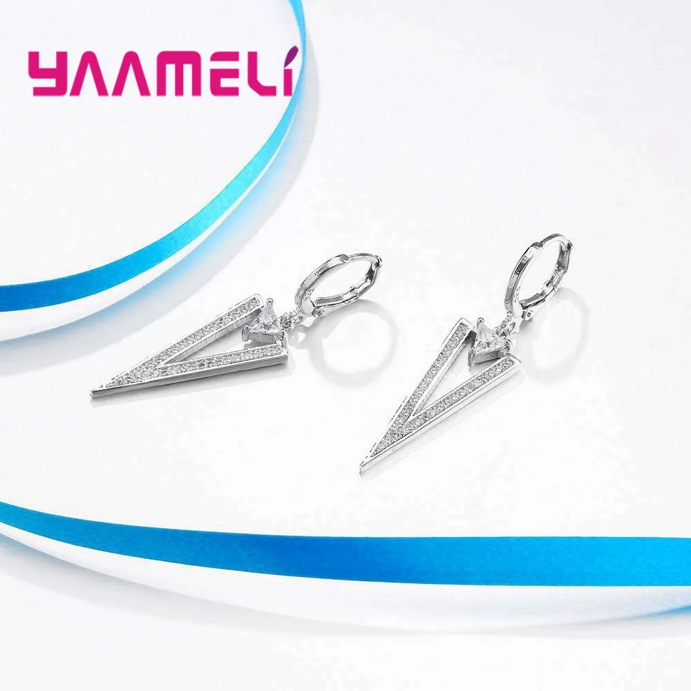 Женский комплект из колье и серёг серебра 925 пробы|necklace earring|jewelry set 925set sterling silver |