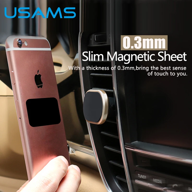 USAMS Magnetique Поддержки de Телефон Де Voiture Aimant Мобильный Поддержка налить Air vent mount