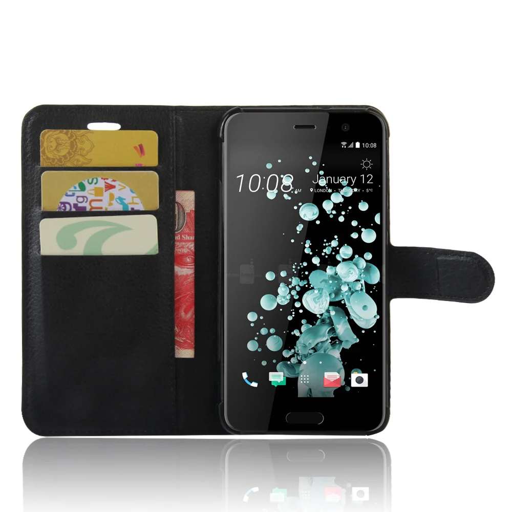 Чехол бумажник для HTC U Play футляр карт телефонные чехлы чехол телефона из