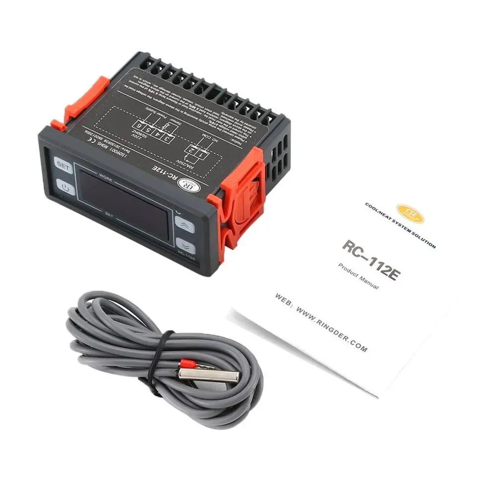 Цифровой терморегулятор термостат для холодильника с термопарой | Инструменты