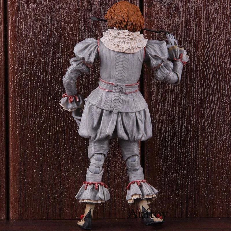 Фигурка клоуна пеннивайза NECA Stephen King's IT 2017 Ultimate Well House экшн фигурка из ПВХ фильма