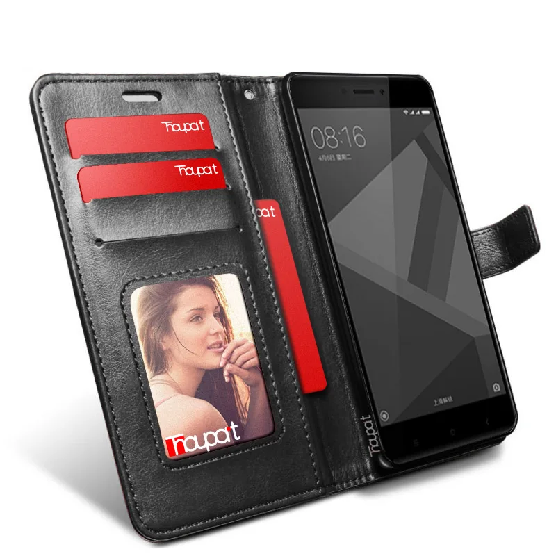 Thouport для Xiaomi Redmi Note 4x чехол 32 Гб глобальная версия из искусственной кожи с