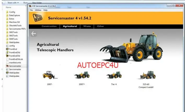 JCB ServiceMaster 4 v1.54.2 [2017] Diagnostic Full |