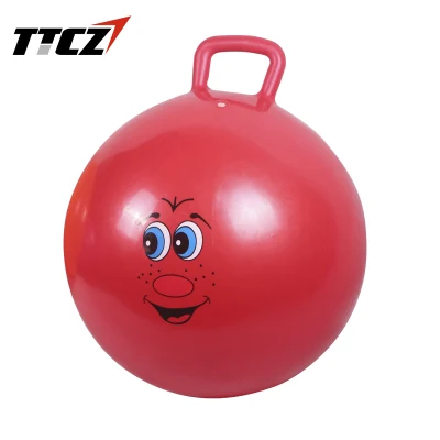 Хоп мяч подпрыгивая игрушка 55 см гимнастический с ручкой/Cavel дети играют Yoga мяч|yoga