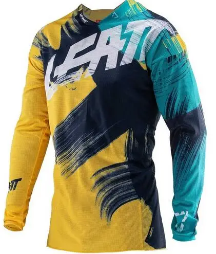 2019Leatt DH Motocross Leatt с длинным рукавом летняя одежда для езды по пересеченной