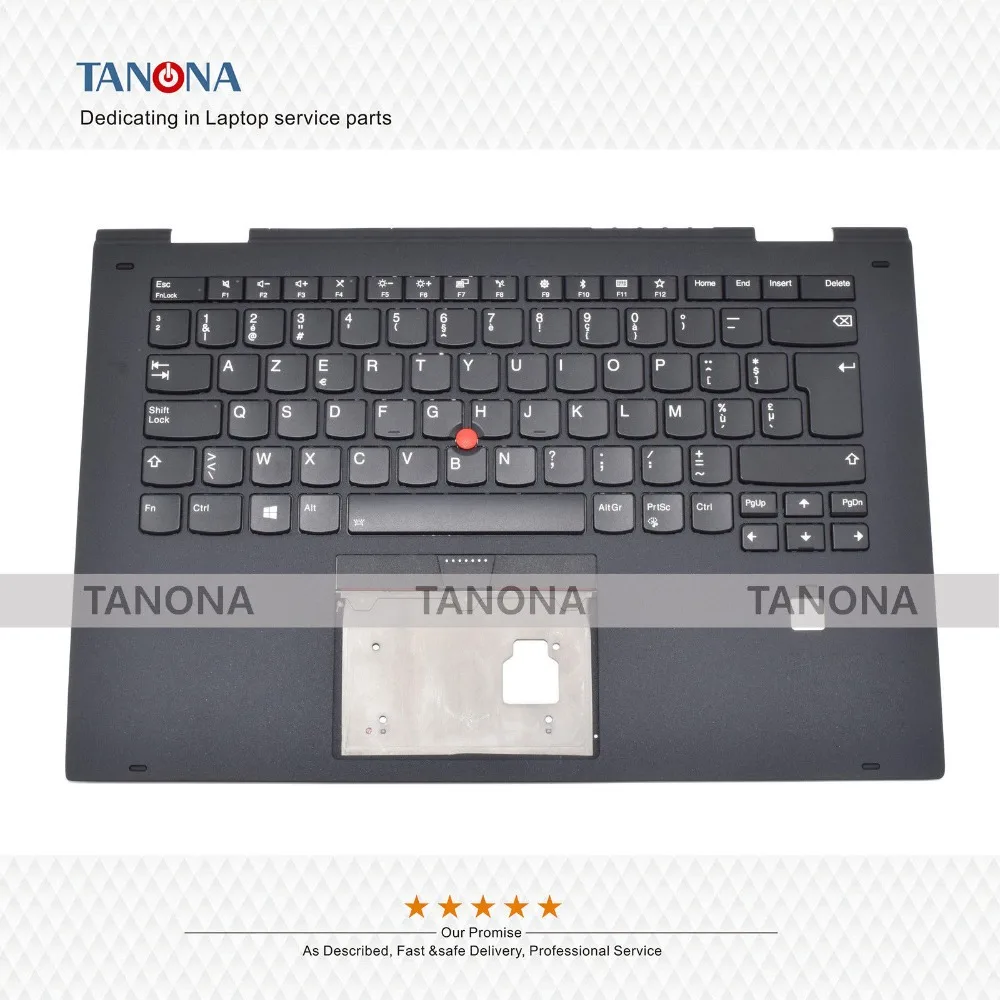 Оригинальный Новый SM10M69727 для lenovo Thinkpad X1 Yoga 2nd Gen UK Клавиатура ободок верхний Чехол