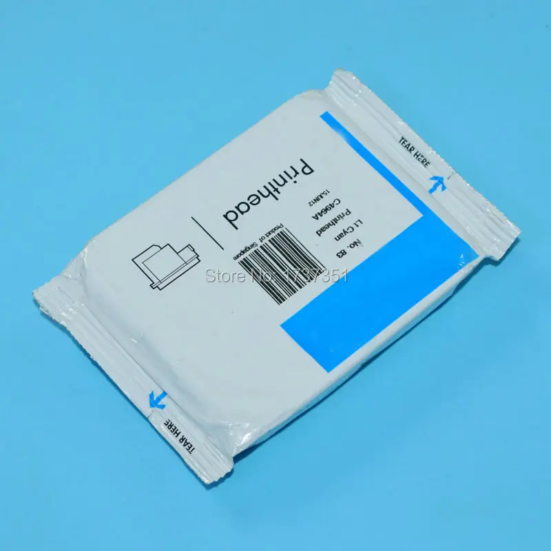 HP 83 светильник Cyan для C4964A печатающая головка LC Designjet 5000 настольный компьютер