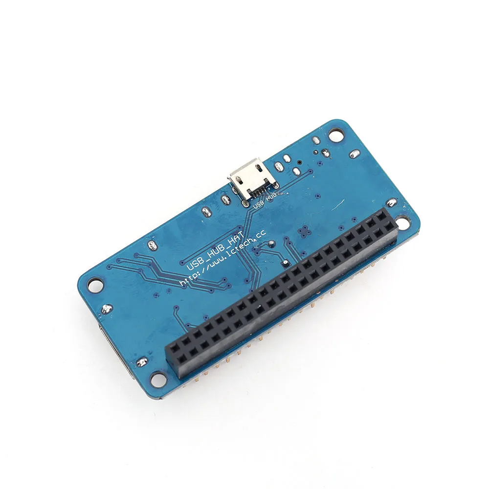 USB HUB HAT модуль для Raspberry PI Zero/Zero W/3B + к UART бортовой совместим с USB2.0/1 1 4 портами
