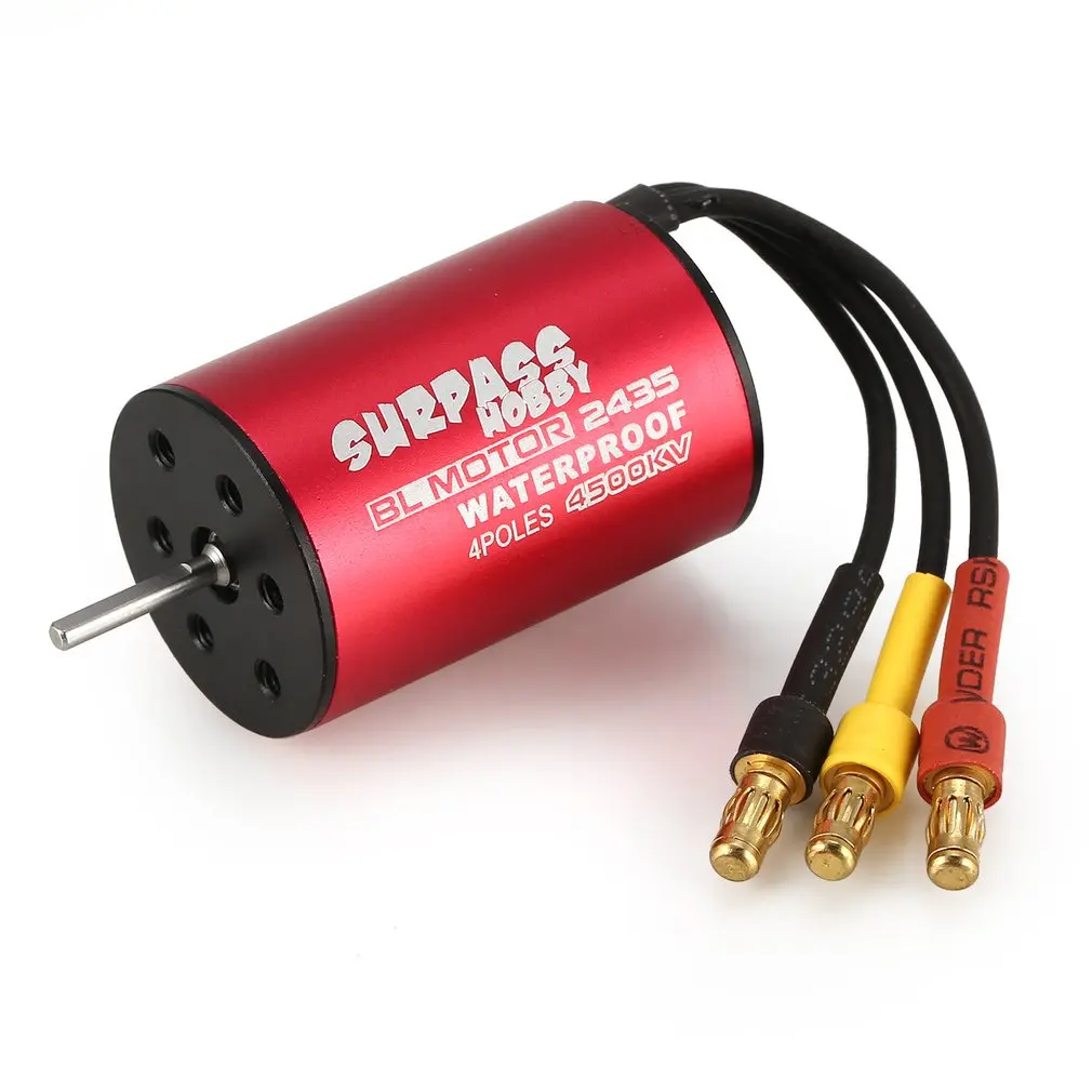 SURPASSHOBBY S2435 4500KV бесщеточный мотор S 25A ESC с 2 кг металлическая передача сервопривод
