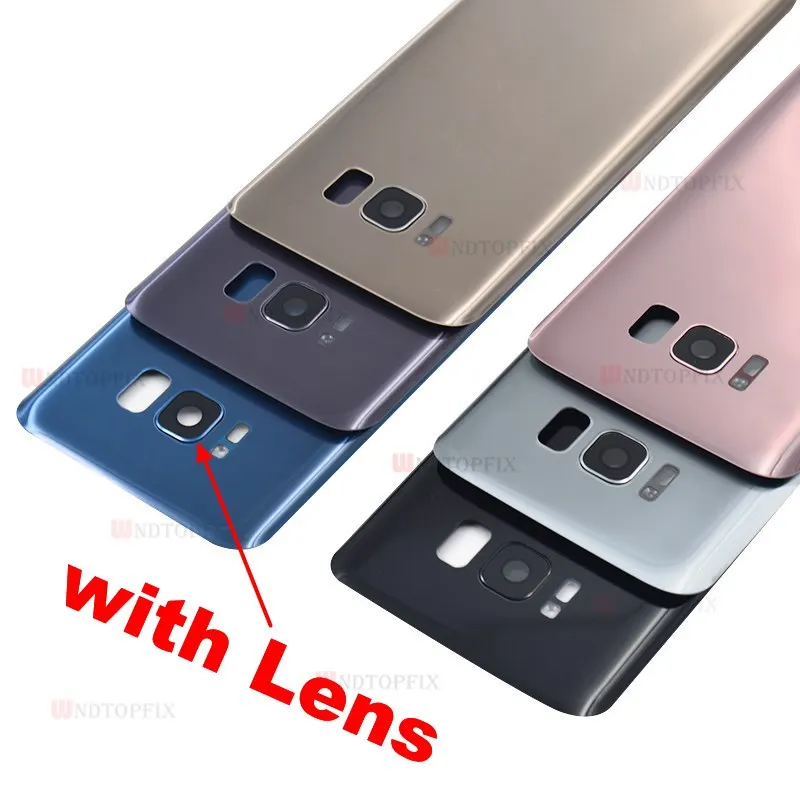 5," для SAMSUNG Galaxy S8 G950F S8 плюс задняя Батарея крышка Дверь задняя Стекло Корпус чехол для замены SAMSUNG S8 Батарея крышка