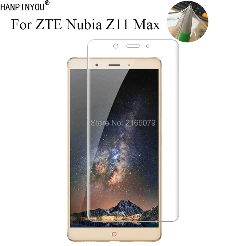 Мягкая защитная пленка из ТПУ для ZTE Nubia Z11 Max Z11max 6 0 дюйма прозрачная + инструменты