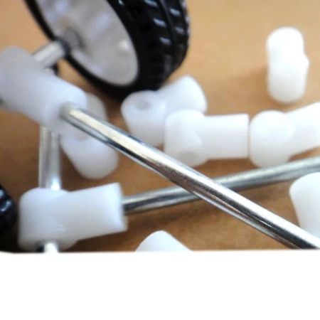 

Feichao 50pcs/Bag 2mm Axle Multi-Frame Member T-Type Connector Coupling Accessories