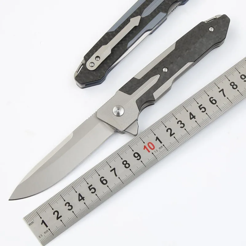 MIKER Kranos Camping knives Hunting Flipper folding knife S35VN blade tactical Titanium Handle Outdoor Survival EDC tools | Инструменты