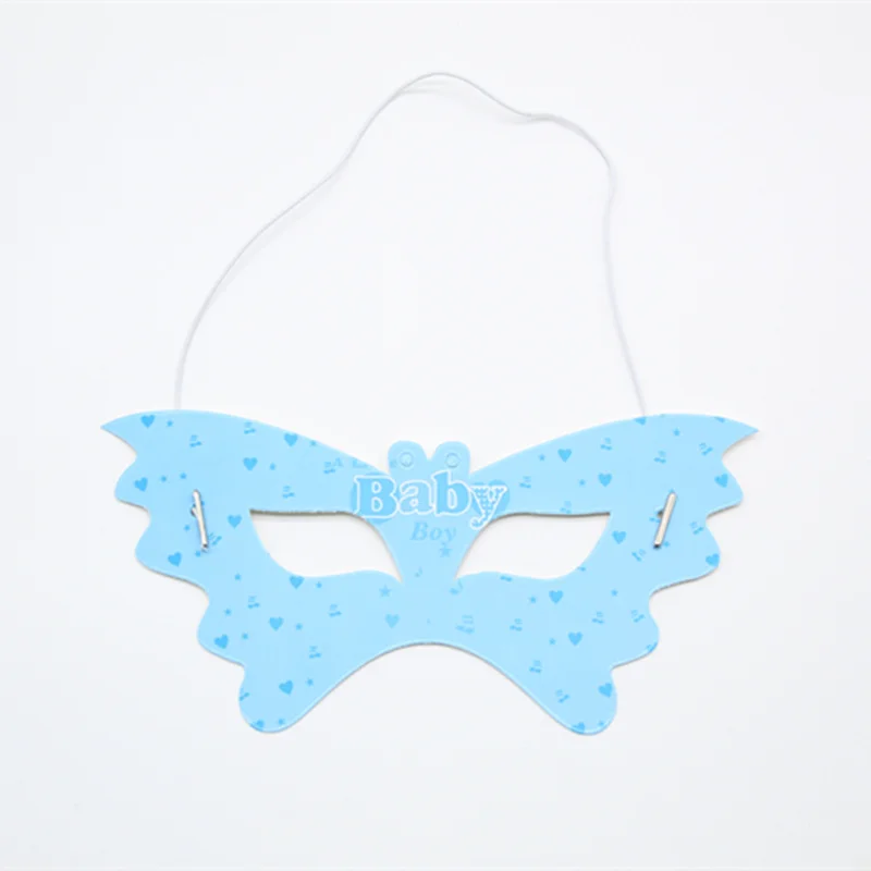 6pcs-Mask Одноразовый поднос и бумажное полотенце для вечеринки на день рождения, украшения для вечеринки сделанные своими руками украшения для дня рождения детей - Цвет: 6pcs-Mask
