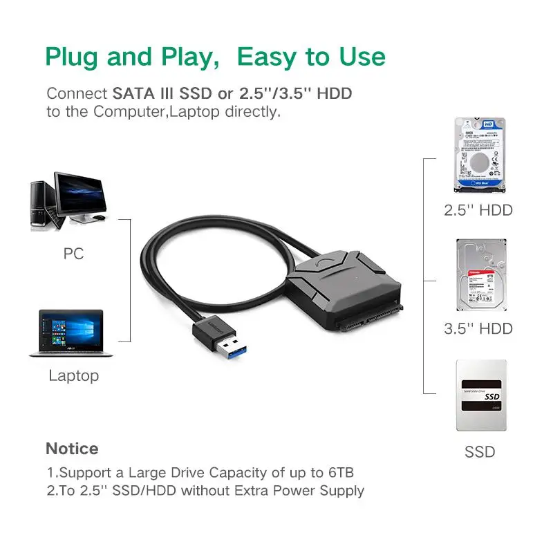 Kphrtek SATA к USB адаптер 3 0 2 Sata кабель конвертер для 5 HDD SSD жесткий диск адаптер| |